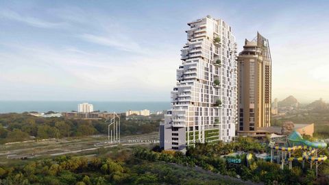 HUA HIN IN EEN LUXE RESIDENTIE APPARTEMENT MET UITZICHT OP ZEE met 1 slaapkamer, kitchenette, woonkamer, badkamer. VEILIGE WONING. ZWEMBAD. SPORTSCHOOL. BAR RESTAURANT. VERGADERZAAL. PRIJS: 4.280.000 BAHT (ongeveer 115.000 €), IDEALE INVESTERING VOOR...