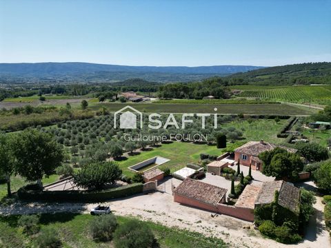 Maison avec vue panoramique sur le Luberon