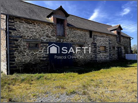 A RENOVER : superbe dépendance en pierre en campagne de Saint Aubin des Landes