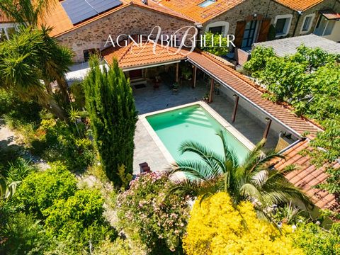 A Montesquieu-des-Albères (66740) découvrez ce magnifique mas de caractère d'environ 270 m² habitables, entièrement rénové avec goût au moyen de matériaux de grande qualité. Ancienne cave vinicole datant de 1900, réhabilitée intégralement entre 2008 ...