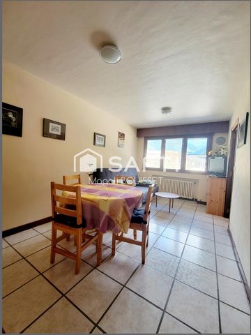 Appartement T1bis de 40m² et vue sur le Venasque, dont 6 couchages, cave, local à vélo , télécabine à 250 mètres.