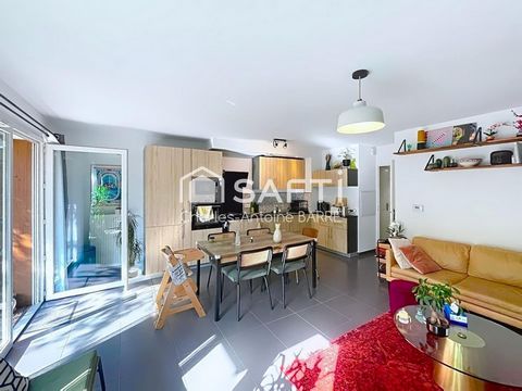 Maison récente située en lisière de foret