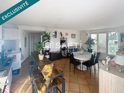 Appartement T3 au RDC dans copropriété calme