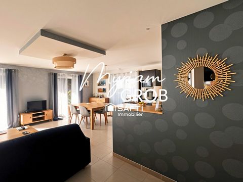 Maison contemporaine avec 4 chambres de plain-pied