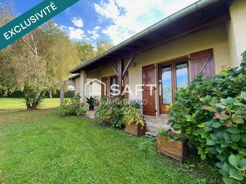 Maison T6 avec garage sur terrain arboré de 2000m2
