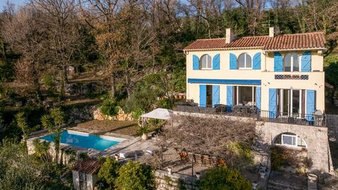 Chateauneuf grasse Bastide avec Vue Mer