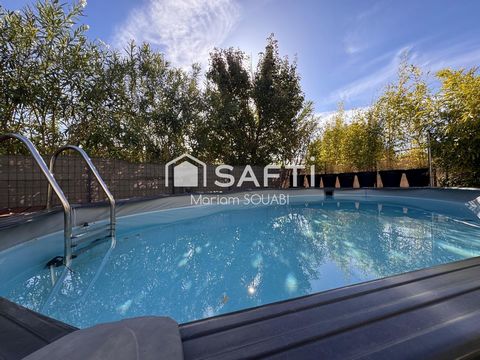 Villa de plain pied 100m2, sur une parcelle de 357m2