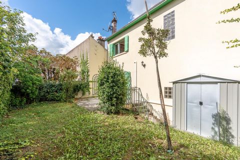 RER A, au calme d'une impasse, avec jardin et garage