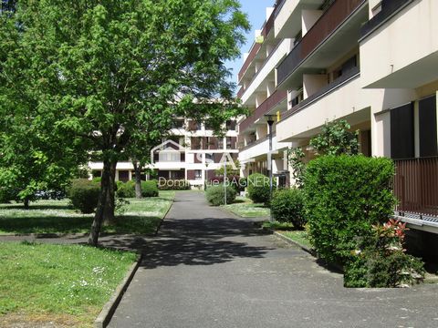 TARBES Ouest T3 lumineux traversant d'env 65m².