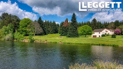 A20804AR87 - Location is everything and this one has it. Just 10 minutes from the north of Limoges you will find this modern house surrounded by over 5 hectares of private land and a lake. This lake is not currently used for commercial purposes but y...