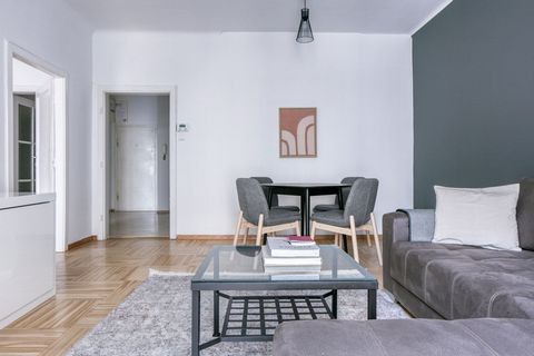 For stays longer than 1 month, we offer custom pricing. Please reach out for an exact quote! Discover the best of Vienna, with this modern apartment in a great location. It’ll be easy to simply show up and start living in this fashionably furnished a...