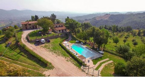Gubbio (PG) - Enchanting Agritourism Estate in the Heart of Umbria Explore the beauty of Gubbio with a rare opportunity to own a sprawling agritourism estate spanning approximately 16 hectares. This captivating property features: Land Composition: 16...