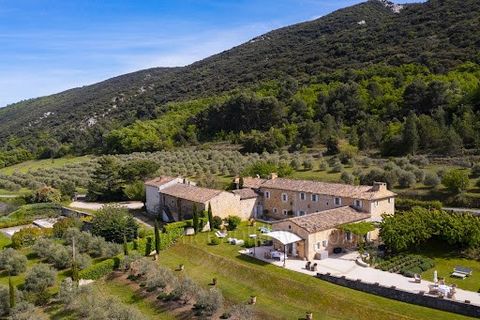 Step into the splendor of this 18th-century property, meticulously renovated in the 2000s, exuding an air of aristocratic grandeur and offering breathtaking vistas of the Luberon Valley, Bonnieux, Lacoste villages, Monts du Vaucluse, and the iconic M...