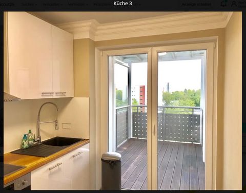 The newly renovated apartment is located on the 7th floor of an apartment building in a quiet area in Niederursel. With about 64 square meters, the apartment has 2.5 rooms, consisting of a bedroom, living room, kitchen, bathroom, hallway, storage roo...