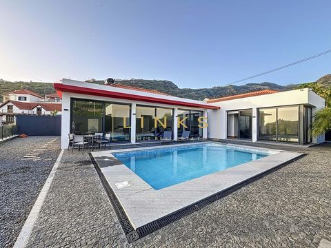 This stunning 3-bedroom villa for sale in Ribeira Brava, Tabua, offers an experience of luxury and comfort in a tranquil setting. As you enter the property, you are warmly welcomed by a hallway leading to a spacious, fully equipped open-plan kitchen,...