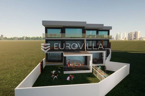Modern and stylishly attractive urban villa under construction with 3 apartments in the residential area of Osijek, a beautifully landscaped settlement ideal for family living. The apartment on the second floor (S3) consists of 3 bedrooms, a kitchen,...