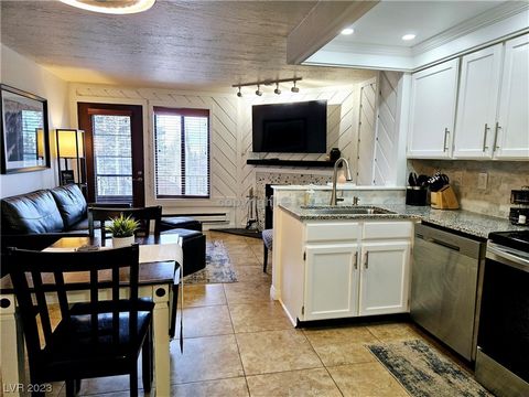 Located at Timberbrook Village in the heart of Brian Head, across the street from Navajo Ski Lifts & Brian Head Resort! No ordinary studio unit, this one is tastefully updated with a functional layout that includes a wall-bed! Living/family area with...