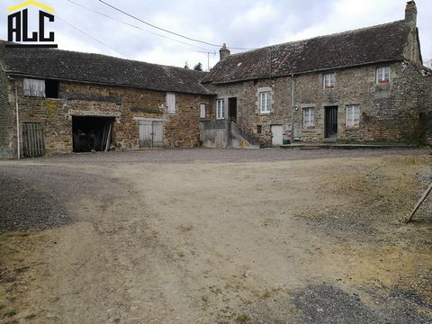 Jean-Luc Gautier from the ALC IMMOBILIER agency offers you this farmhouse of 120 m2 on a plot of 1 hectare 900. It consists of a kitchen of 12 m2, a scullery of 13 m2, a living room of 15 m2, a living room of 32 m2, three bedrooms of 22 m2, 16 m2, 14...