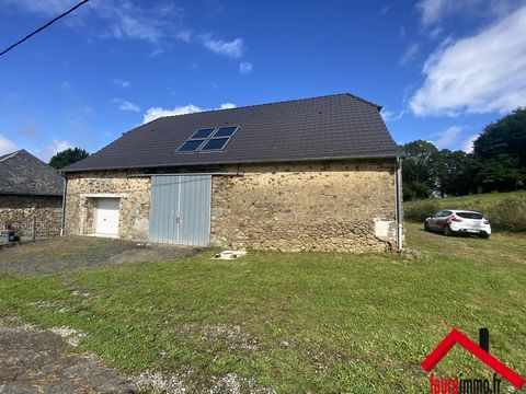 EXCLUSIVITY FAUREIMMO.FR/Grange to finish renovating with 150 m2 on the ground, on a plot of about 4313 m2. CONTACT: ... / ... Features: - Garden