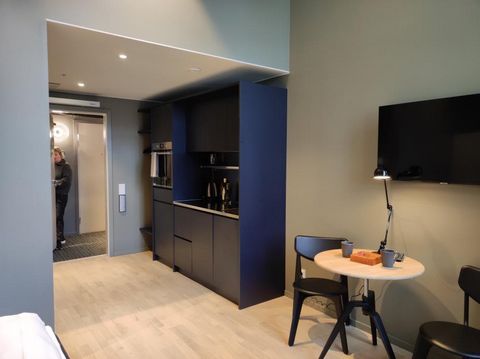 Deluxe Studio 1 - 3 months stay ▪ Overview This bright and modern executive apartment is available for rent, fully furnished in the wonderful area of Hammarby Sjöstad, Stockholm. ▪ About the area This apartment is located just outside of the city cen...