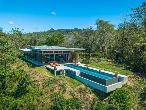Villa Claire is a masterpiece home and unparalleled luxury retreat, offering total privacy in the mountains near Nosara, Costa Rica. Surrounded only by the tropical forest and perched on a lookout over the region’s idyllic coastline, few residences c...