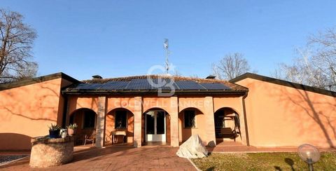 Soliera - Limidi Representative villa of particular value, perfect for those seeking a corner of peace and privacy, a short distance from Modena, just a few kilometers away. The park of about 10,000 square meters that surrounds the house is embellish...