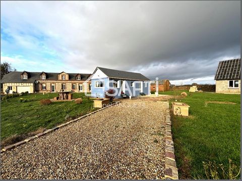 Située sur l'axe Cany Barville / Fécamp, cette propriété offre un cadre paisible et agréable pour les amoureux de la nature. Ce charmant village normand bénéficie d'un environnement verdoyant et authentique, tout en restant à proximité des commodités...