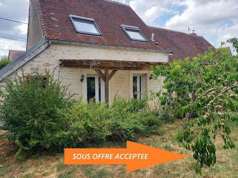 Maison en pierre avec garage et terrain