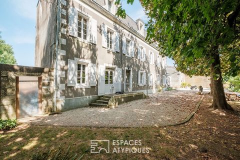 Nestled in a village near Saint-Maixent, 30 minutes from Niort, this historic property of approximately 280 m2, built in the nineteenth century and carefully renovated, extends over a plot of more than one hectare. Once you cross the threshold, this ...