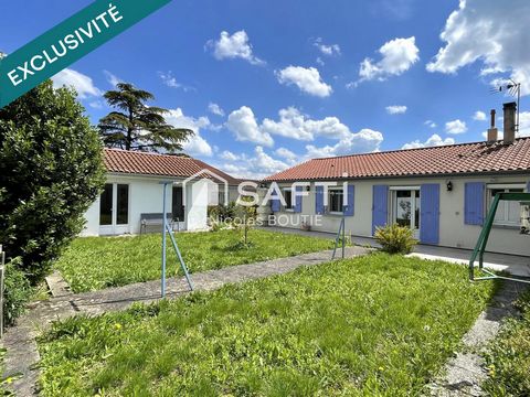 Maison de plain pied avec garage et studio