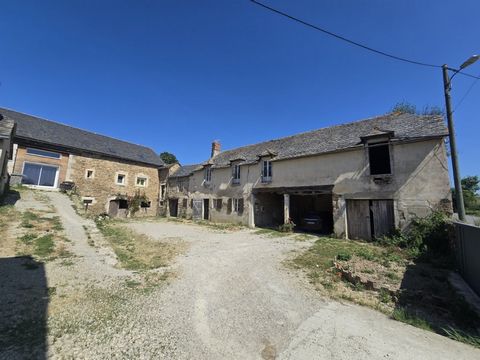 BARAQUEVILLE-GRANGE AMENAGEE ET MAISON ANCIENNE SUR 1HA