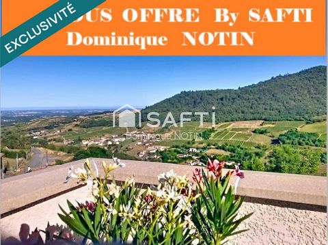 Maison 120m² 3chb Vue panoramique Terrain1100m²