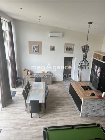MAISON LOFT ATYPIQUE – 3 CHAMBRES + SUITE PARENTALE – PISCINE & GRAND GARAGE