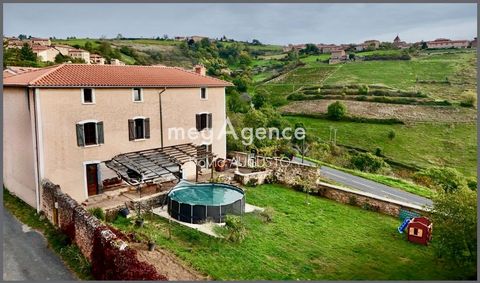 MAISON DE CHARME AU CALME, VUE, TERRAIN ET GARAGE