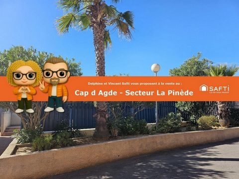 LE CAP D' AGDE - LA PINEDE - T3 + CABINE - 42 m²