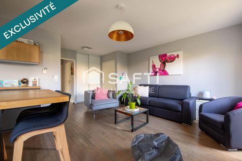 Apartement 3 pièces - jardin privatif - résidence 2015