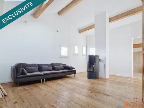 Maison de village à Saint-Sauveur, deux appartements, grand terrain