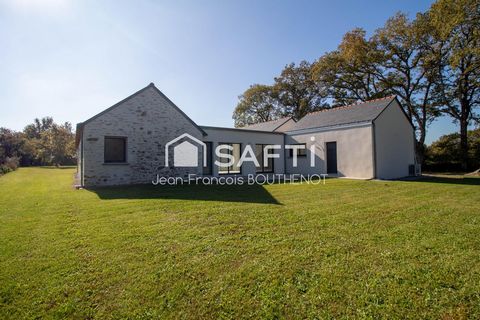 Maison de plain-pied de 155 m² avec patio