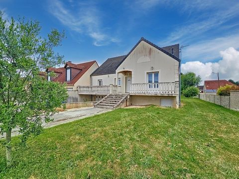 Plain-pied surélevé sur sous sol total 6 pièces 158m²