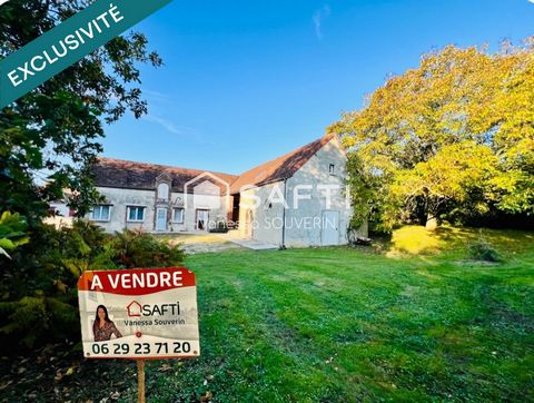 Deux maisons avec grange sur 1780 m2 de terrain