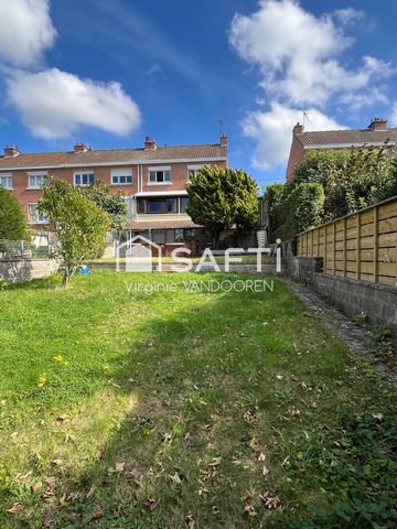 Maison semi-individuelle 3 chambres + garage + jardin