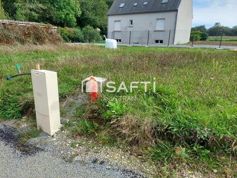 PLEUVEN, terrain constructible viabilisé de 759 m²