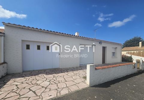 Les Sables d'Olonne. Plain pied 2ch, garage
