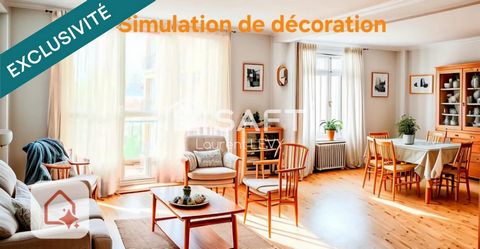 4 pièces, 2 chambres (3ème poss.), cave, ascenseur