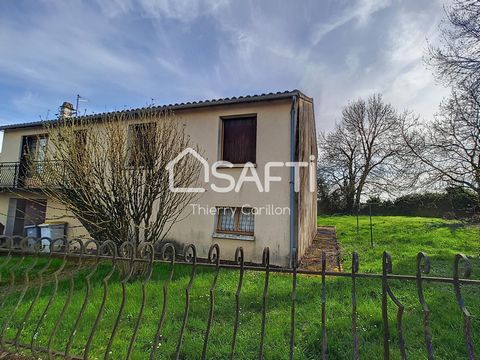 Située à Azay-le-Brûlé (79400), à trois minutes du centre de Saint Maixent l'École, cette maison de 96 m² est implantée sur un terrain de 1078 m², offrant un cadre paisible en pleine campagne. À proximité se trouvent des écoles, un lycée, un collège ...