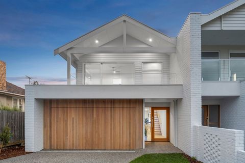 Custom designed for effortless indoor/outdoor family living and entertaining amidst generously proportioned and luxuriously appointed spaces, this brand-new four-bedroom/three-bathroom Mornington residence by 4D Homes is blissfully located just metre...