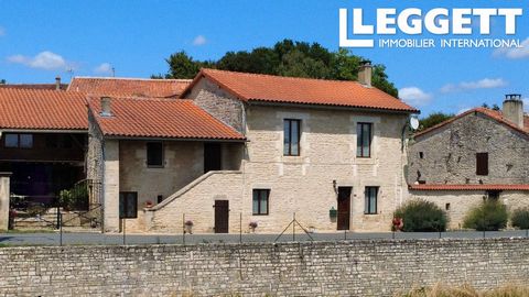 A39057JMR16 - This lovely stone property overlooks the open countryside and is situated just an easy cycle ride into two of the most beautiful and popular villages of our region, Verteuil-Sur-Charente and Nanteuil-en-Vallée with their restaurants, sh...