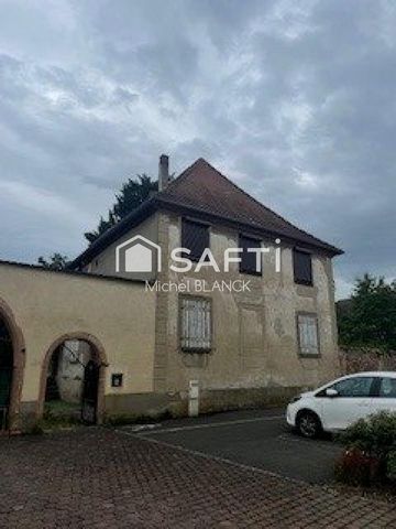 Maison ou possibilité 2 appartements.