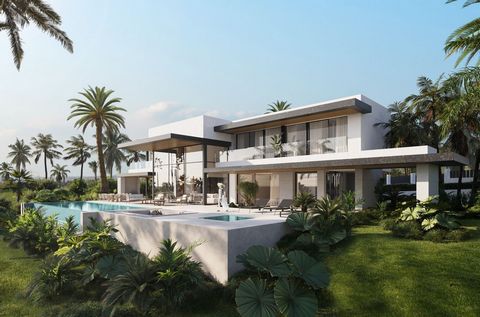 Discover elegance and luxury in this under-construction villa located in La Alcaidesa. With an impressive built area of 1013m2 on an 1800m2 plot, this residence offers exceptional design and high-end amenities. The villa comprises 6 spacious bedrooms...