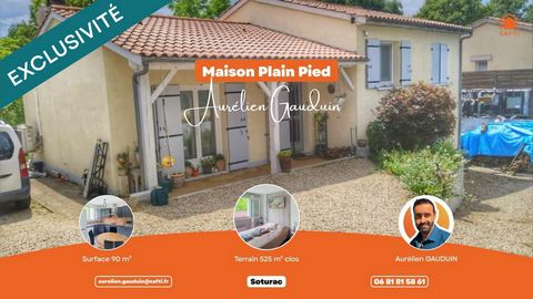 Maison 90 m² quasi plain-pied à Soturac